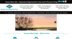 Desktop Screenshot of easternshorejobs.com